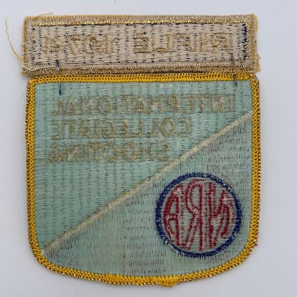 NRA National Rifle Association International Collegiate Shooting 1974 Patches - Picture 2 of 2